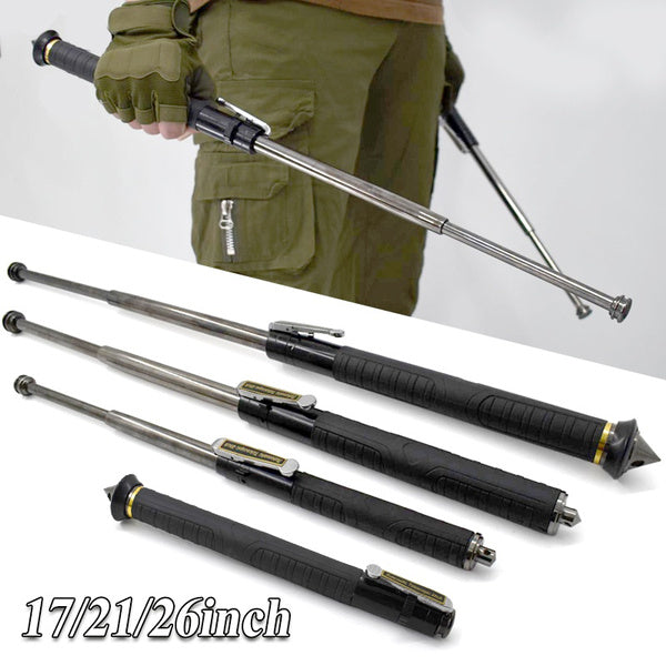 Automatic Spring Self-defense Telescopic Sticks 26inch Baton